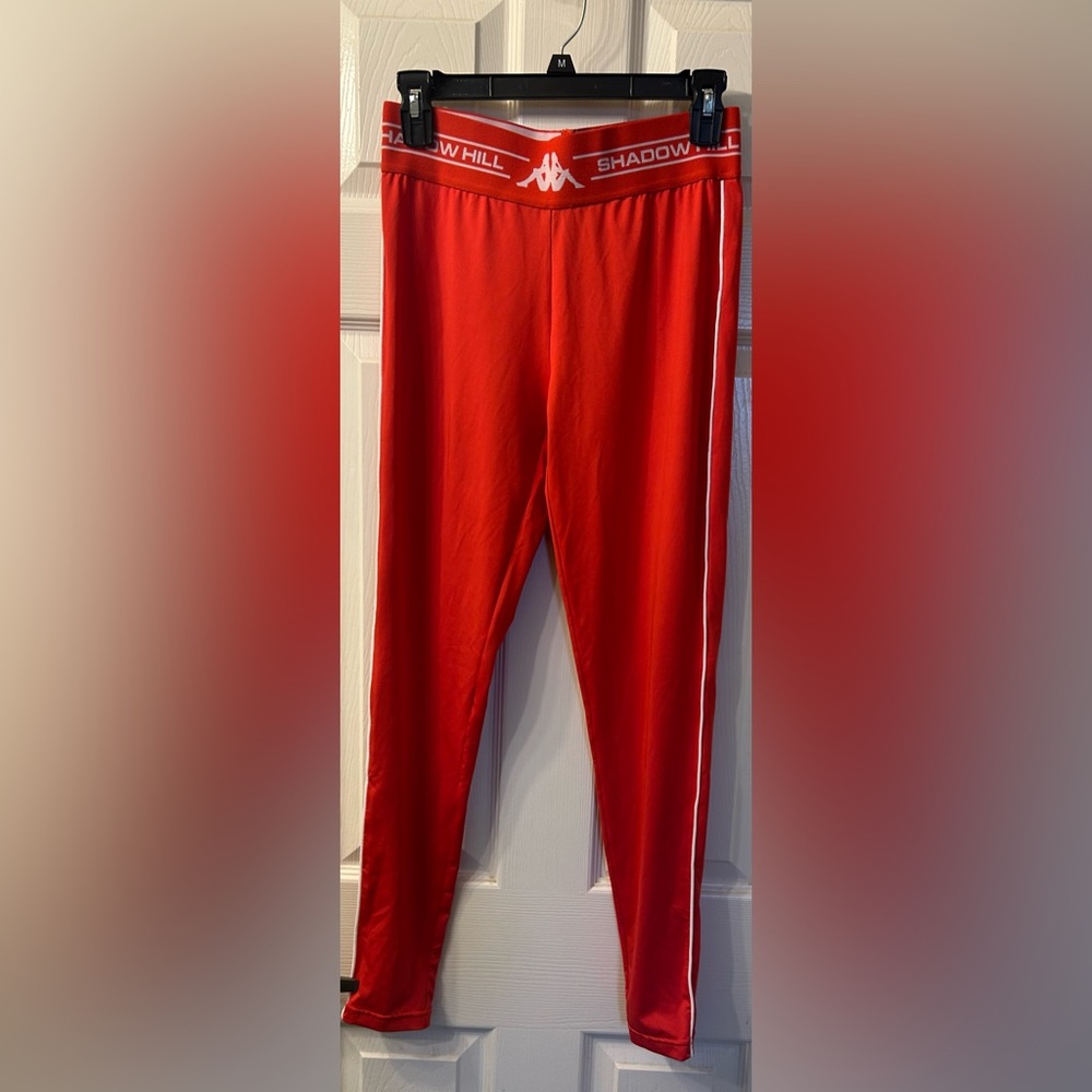 Kappa & Shadow Hill Women’s Red Leggings size M